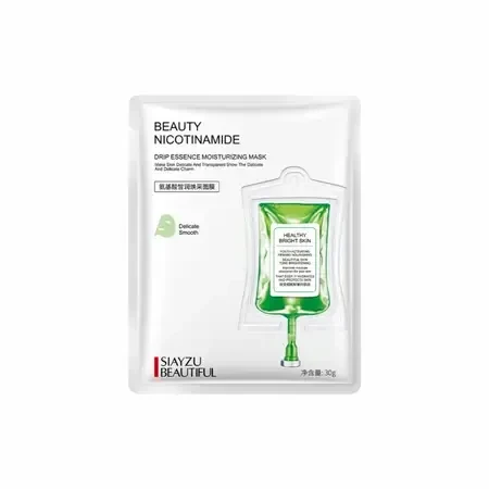 Маска для лица тканевая Siayzu Raioceu Drip Essence Moisturizing Mask с экстрактом ниацинамида 30 мл (27301654)