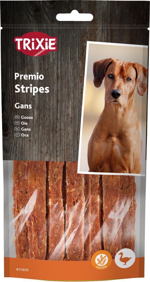 Ласощі для собак Trixie Stripes зі смаком гусака 65 г Ласощі для собак Trixie Stripes зі смаком гусака 65 г