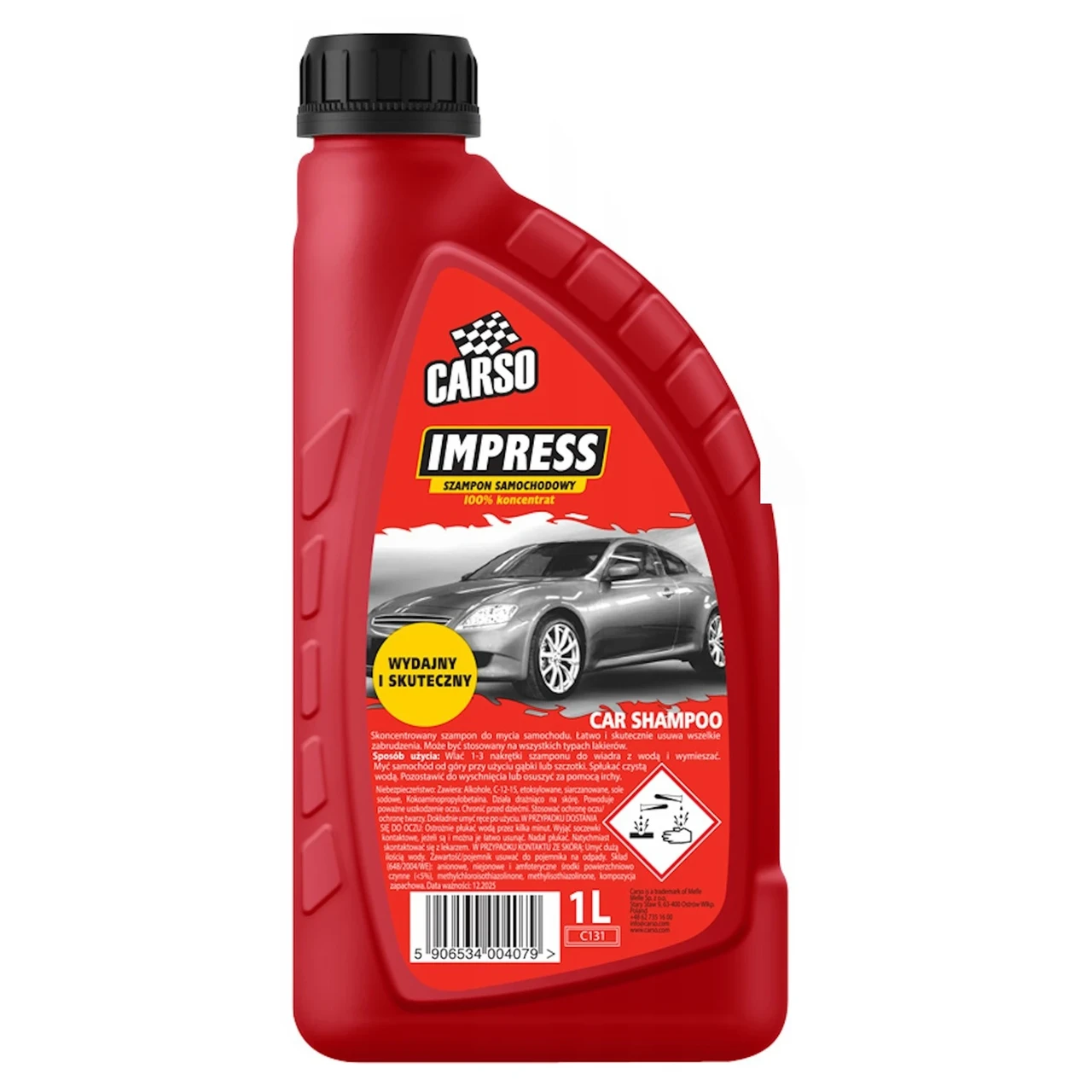 Автошампунь Carso для очистки кузова Impress 1 л