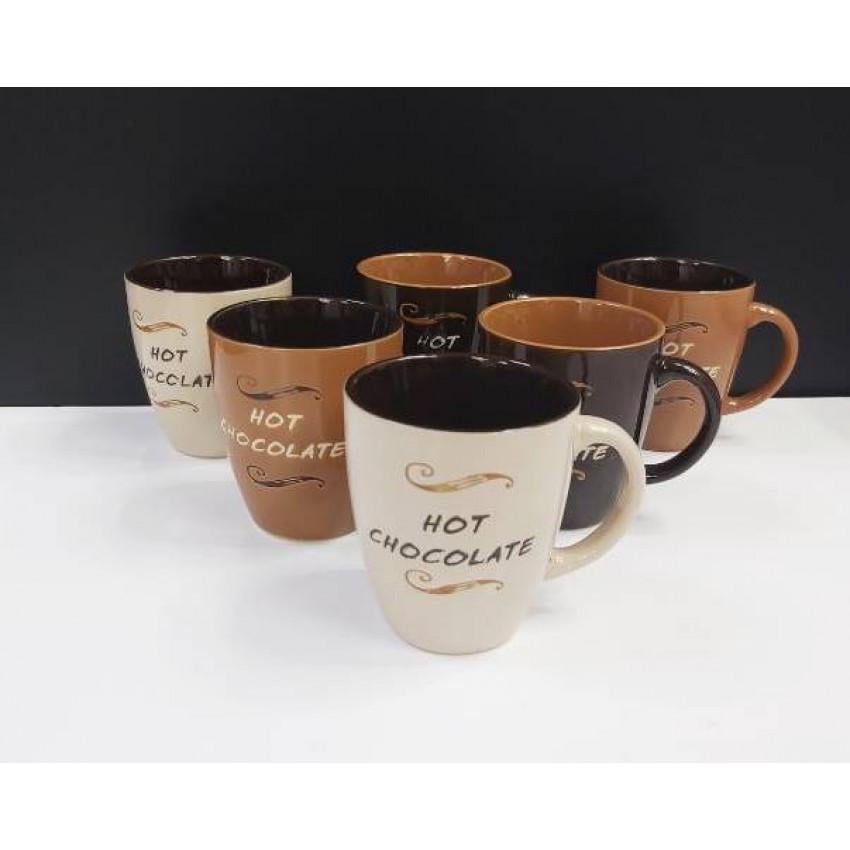 Набір кухлів Interos Hot Chocolate MIX KW 133 200 мл 6 шт. (1410140047)