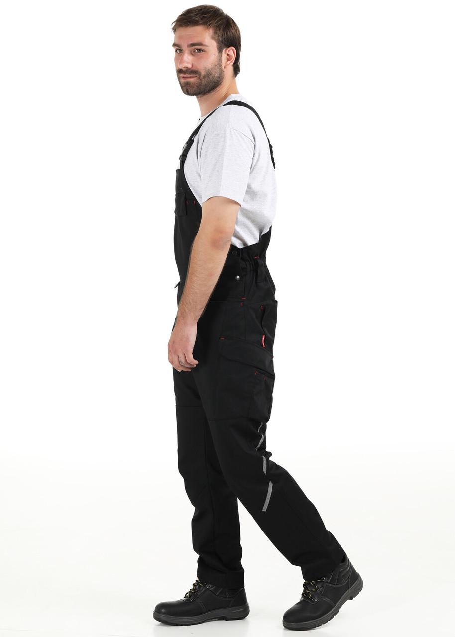 Полукомбинезон рабочий Патриот 55500037 р. 52-54 180-191 см Черный (2564966964) - фото 4