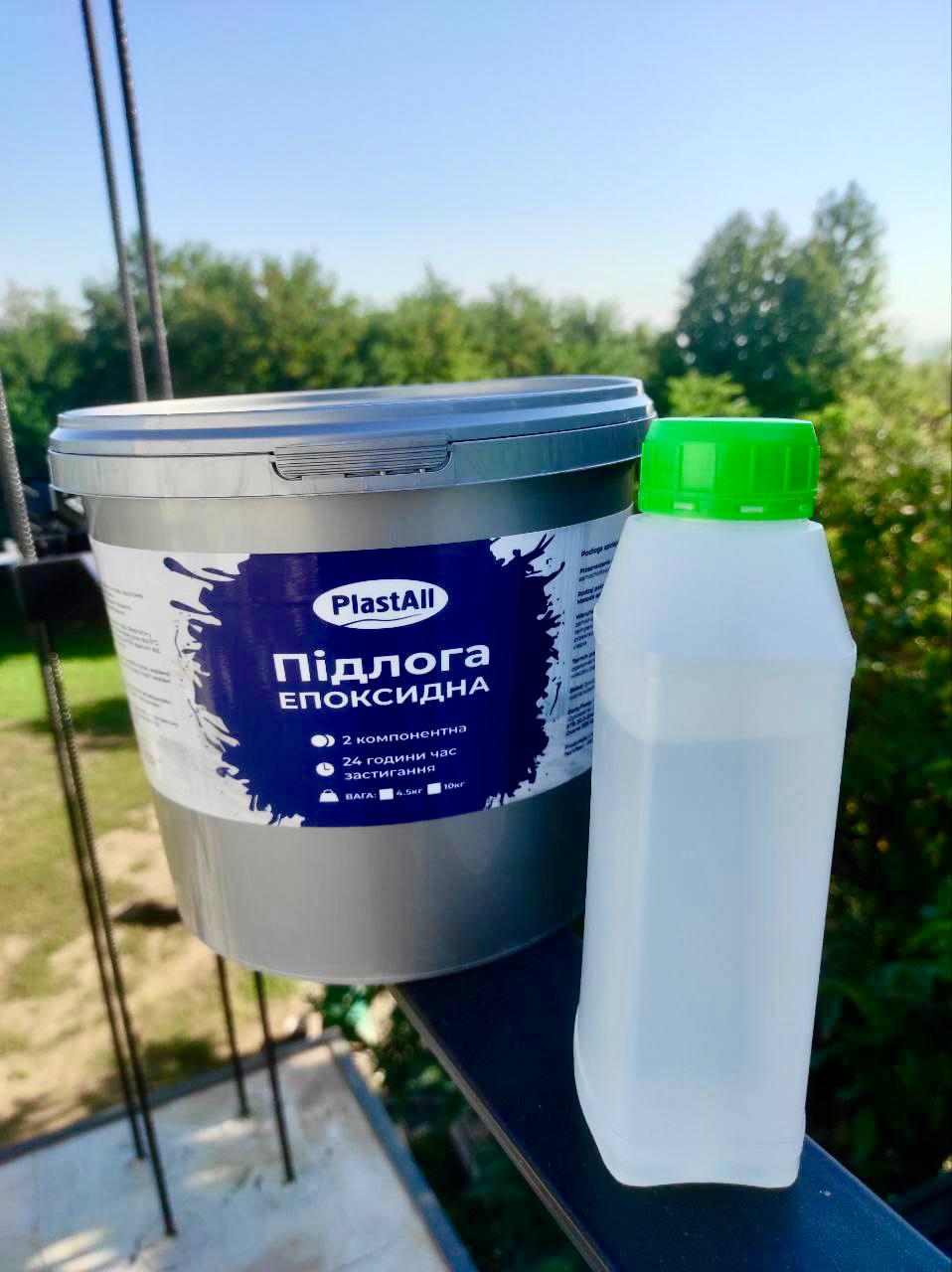 Епоксидна наливна підлога Plastall для фургона рефрижератора 4.8 кг Білий (27506832) - фото 4 Епоксидна наливна підлога Plastall для фургона рефрижератора 4.8 кг Білий (27506832) - фото 4