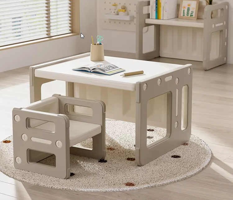 Стіл і стілець трансформери Lumpurini Dafne Uno для дітей від 1 до 8 років (5c1ea049)