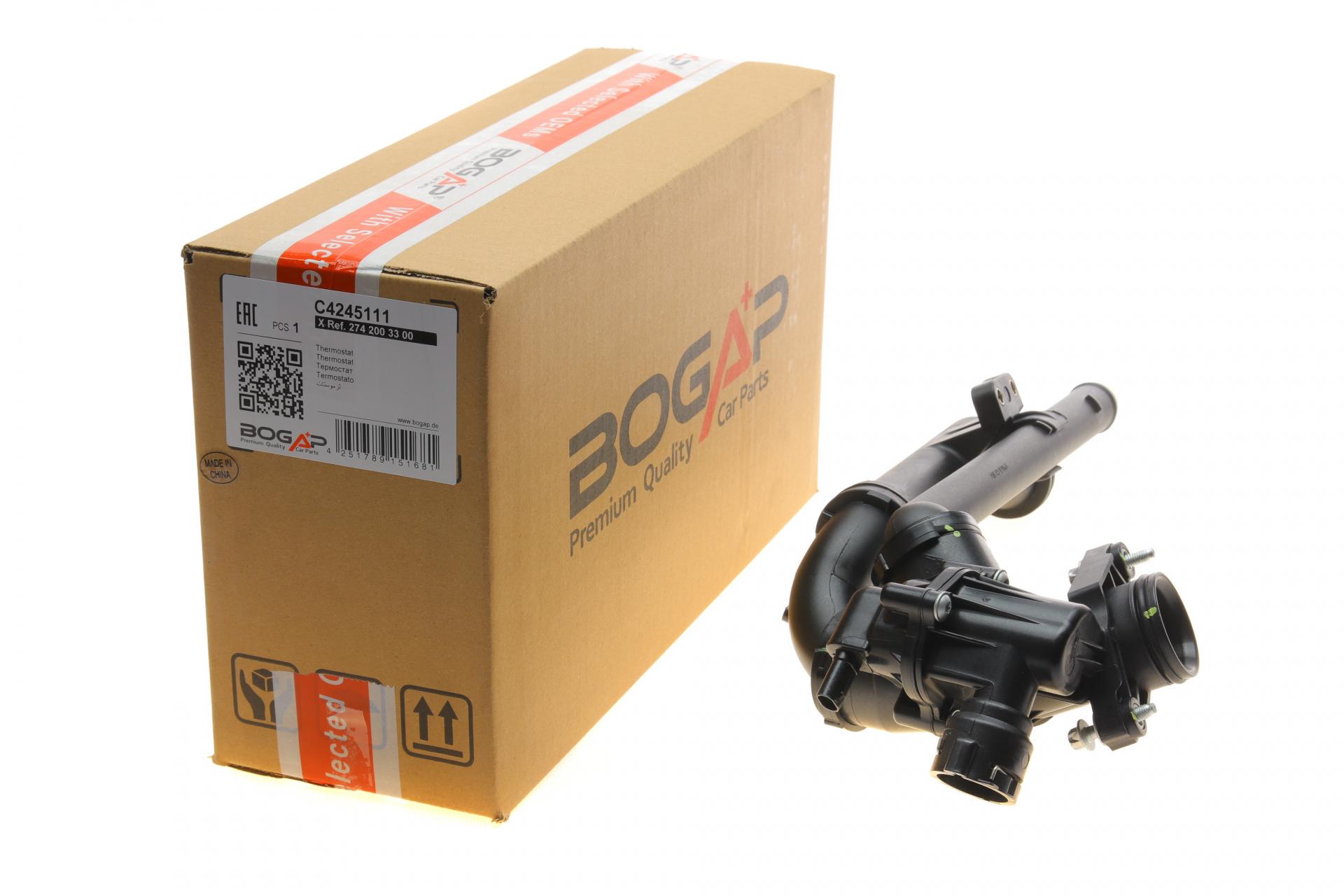 Термостат BOGAP для MB C-class W204/W205/E-class W212/W213 08- C4245111 Термостат BOGAP для MB C-class W204/W205/E-class W212/W213 08- C4245111