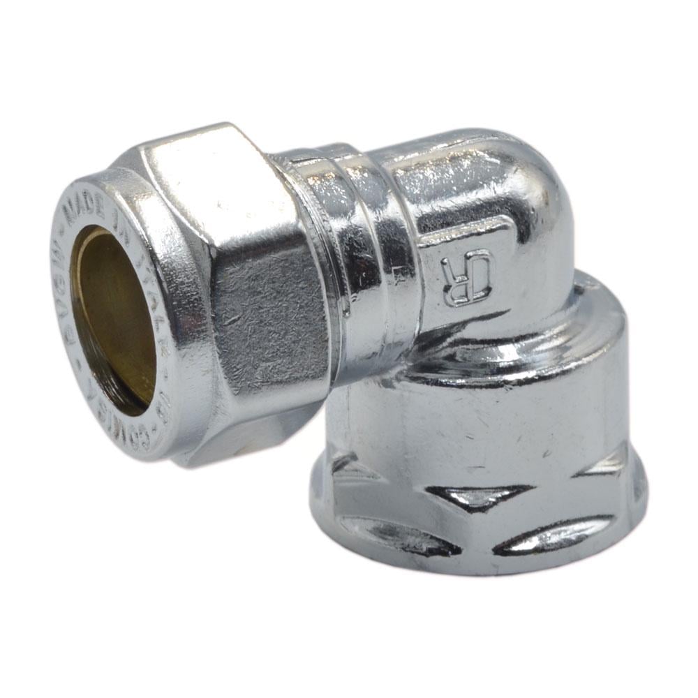 Уголок обжимной Comisa 15x1/2" В Хром (8106503)