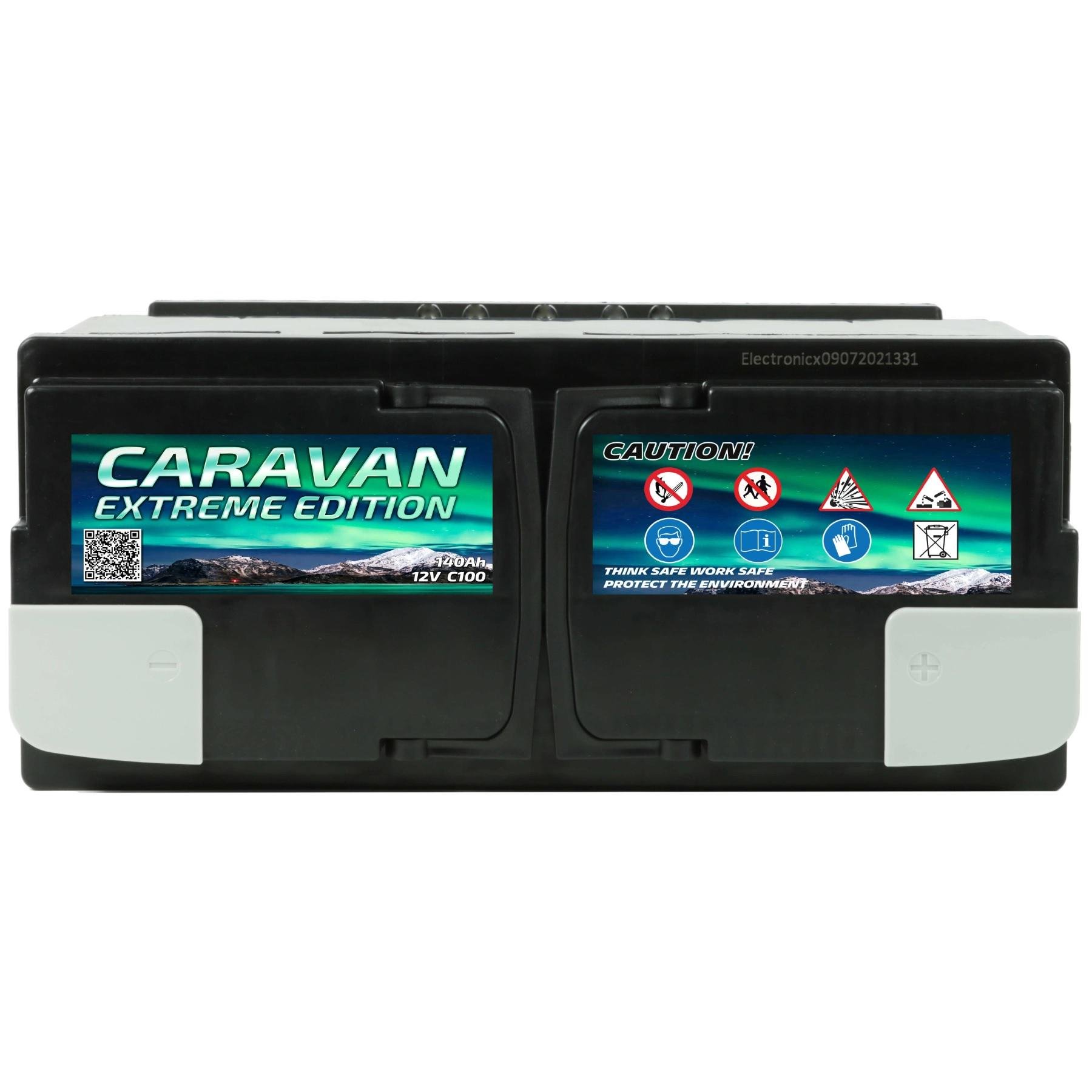 Гелевий акумулятор Electronicx Caravan Extreme Edition 140 AH 12 V - фото 4 Гелевий акумулятор Electronicx Caravan Extreme Edition 140 AH 12 V - фото 4