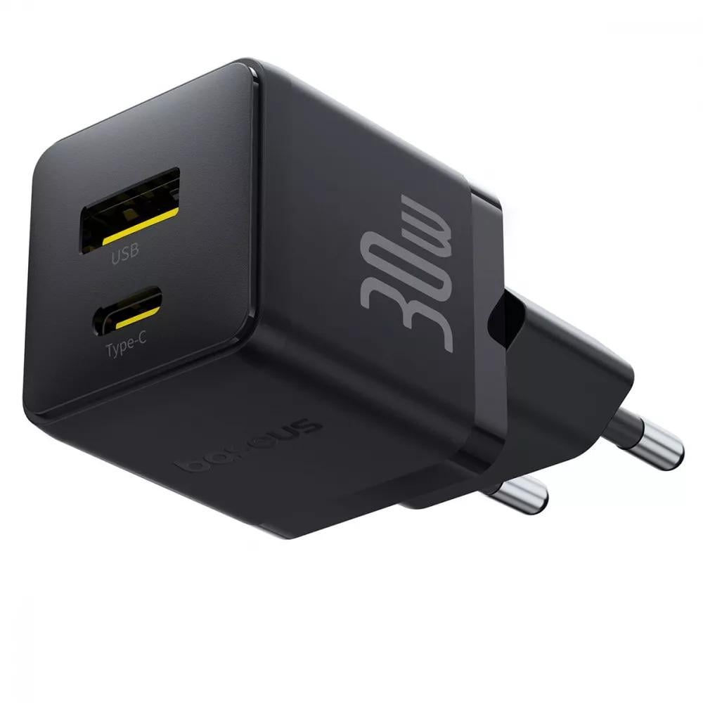 Зарядний пристрій BASEUS Palm Fast Charger Type-C 60W 1 м Black - фото 6