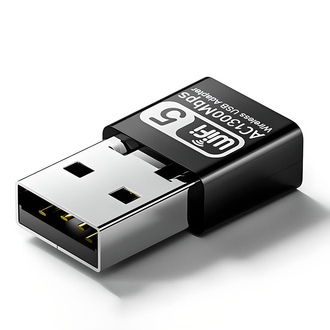 Адаптер мережевий Addap UWA-06 USB Wifi дводіапазонний 2,4 ГГц/5 ГГц 1300 Мбіт/с - фото 12 Адаптер мережевий Addap UWA-06 USB Wifi дводіапазонний 2,4 ГГц/5 ГГц 1300 Мбіт/с - фото 12