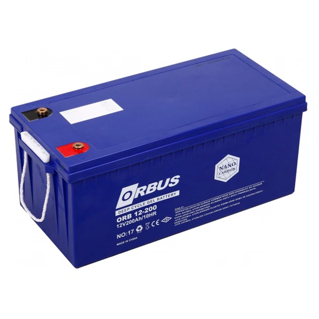 Аккумулятор гелевый Orbus CG12200 12V 200 Ah DEEP Cycle Gel Battery (2290635337)