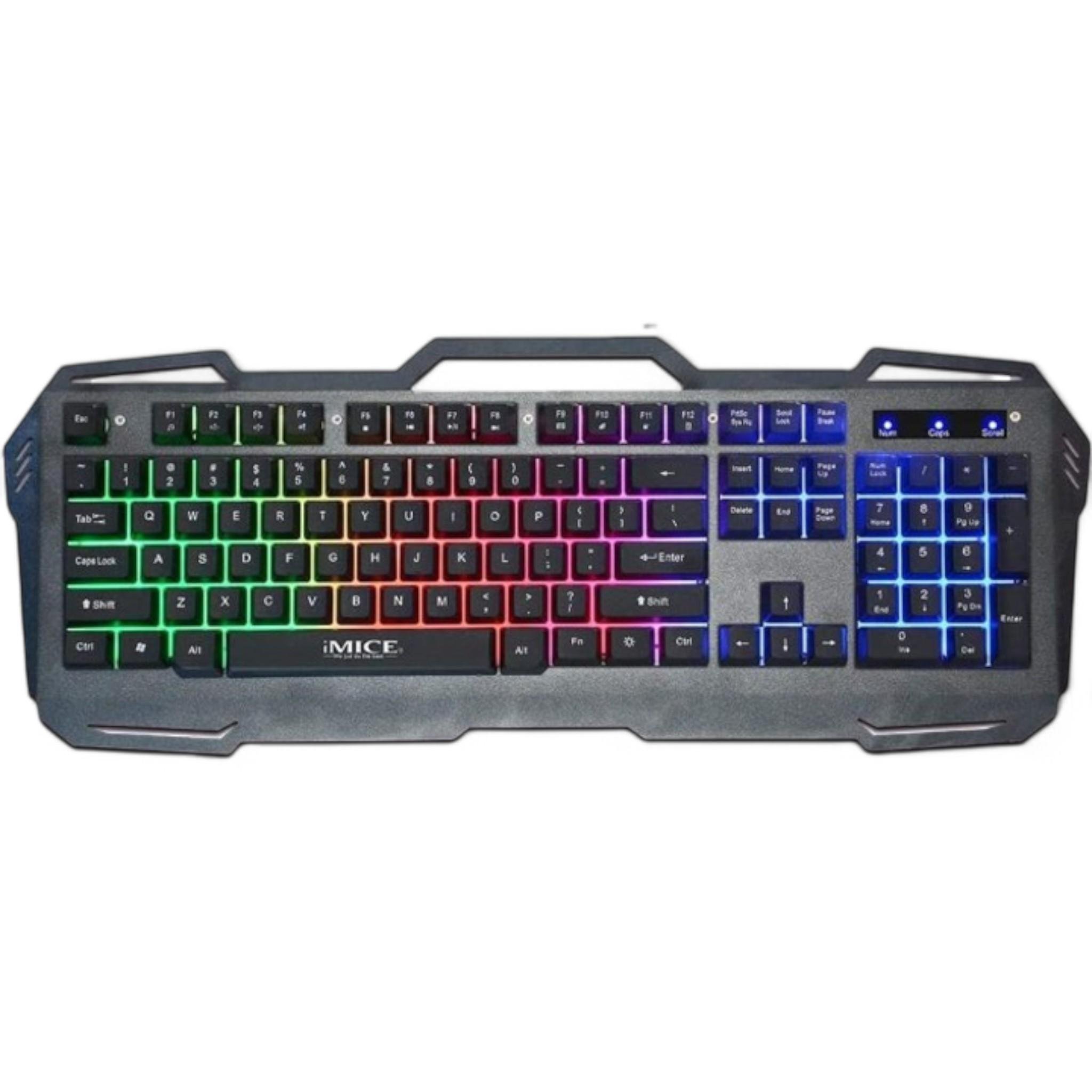 Клавиатура проводная игровая iMice AK-400 и LED подсветкой (S_AK400Black)