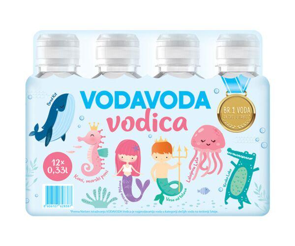 Детская минеральная вода VodaVoda Vodica 12 шт. х 0,33 л (17512)