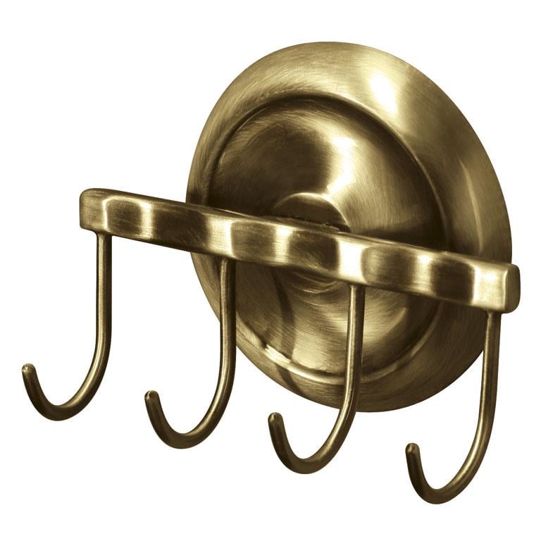 Крючок для полотенец Bisk DECO A.B. 4 крючки Бронзовый (02214)