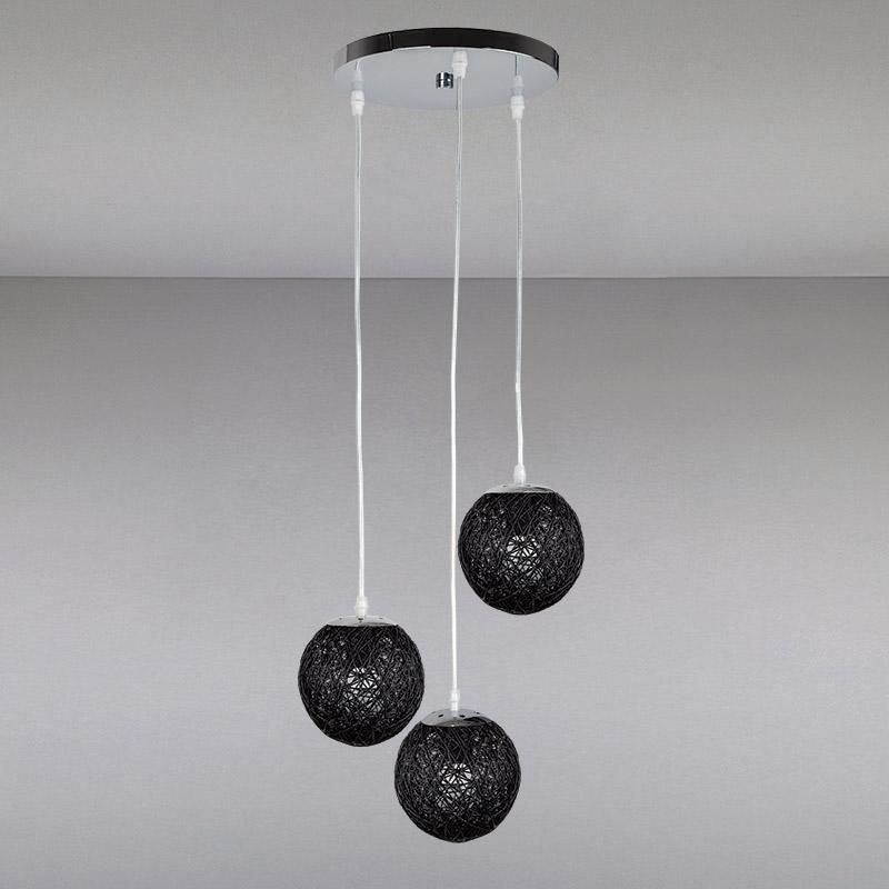 Люстра подвесная Light House LS-14015/3 BK Черный