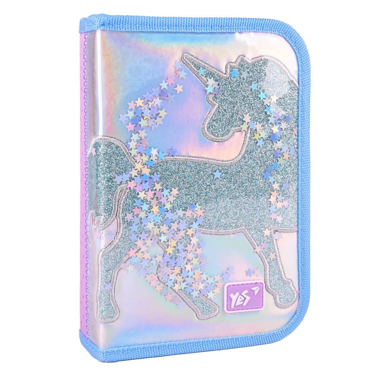 Пенал твердый одинарный без клапана YES Your Magic Unicorn HP-02