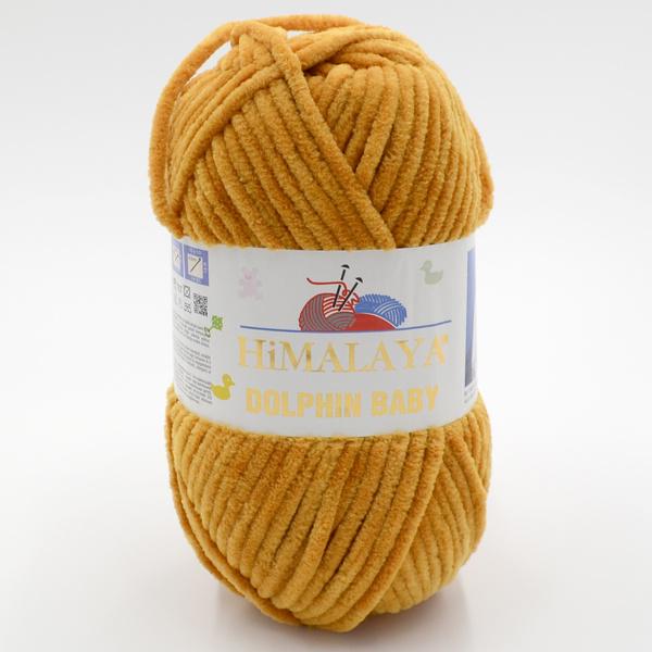 Пряжа велюровая Himalaya Dolphin Baby 80330 горчица (3627) Пряжа велюровая Himalaya Dolphin Baby 80330 горчица (3627)