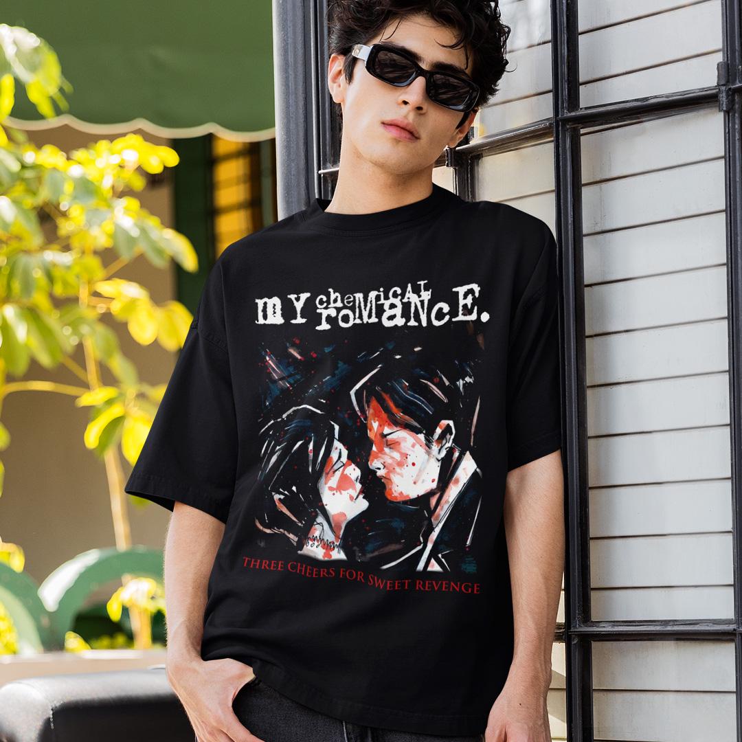 Футболка унисекс My Chemical Romance Three Cheers For Sweet Revenge XL Черный (0000008989)
