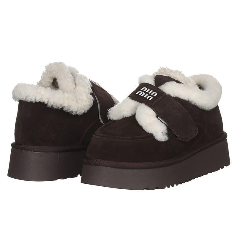 Ботинки женские Hengji 720-6 замшевые р. 40 Коричневый (80081)