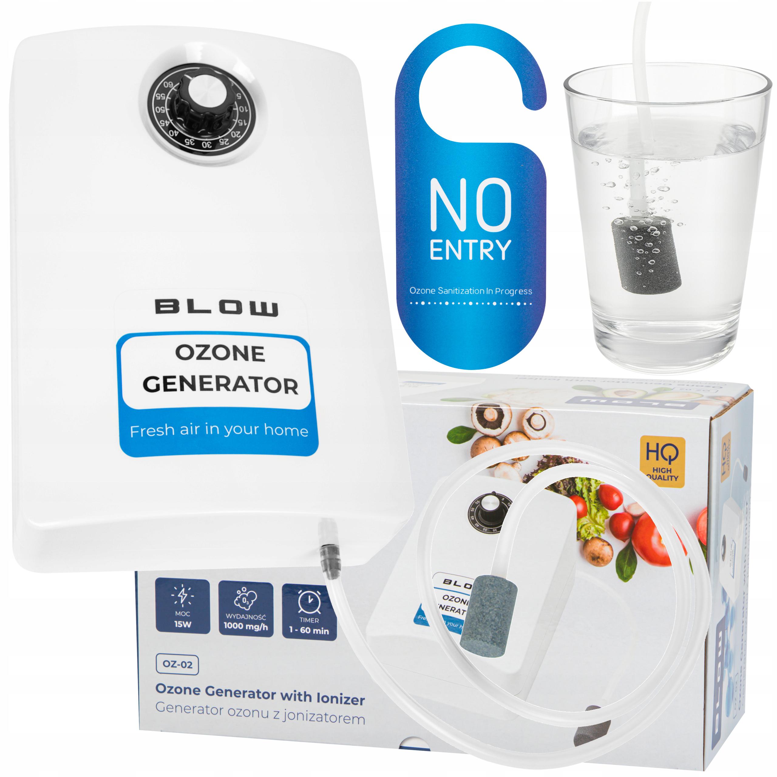 Озонатор-ионизатор 3в1 генератор озона/очиститель воздуха и воды