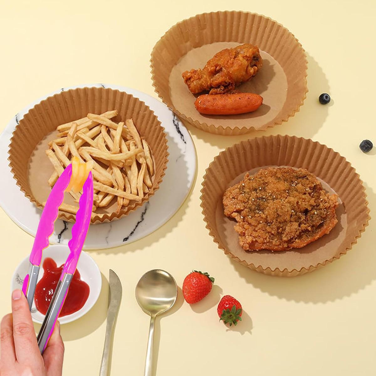 Форма пергаментна для аерогрилю мультипечі Kraft Кругла Щипці 50 шт. 16х4,5 см - фото 3 Форма пергаментна для аерогрилю мультипечі Kraft Кругла Щипці 50 шт. 16х4,5 см - фото 3