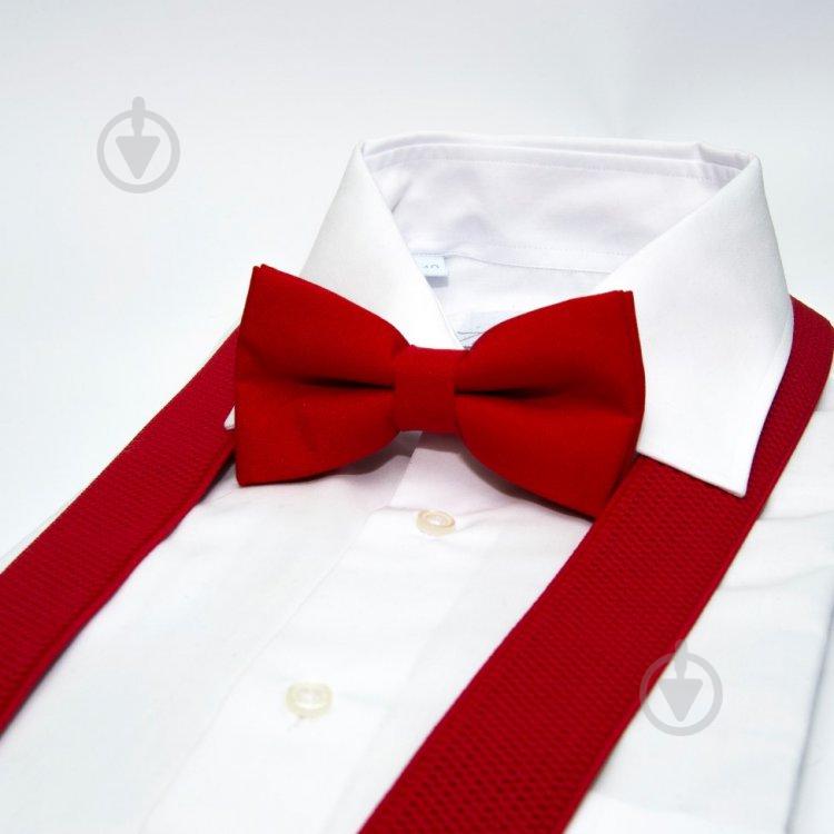 Набор подтяжки и бабочка Gofin Красный (Abp-12000)