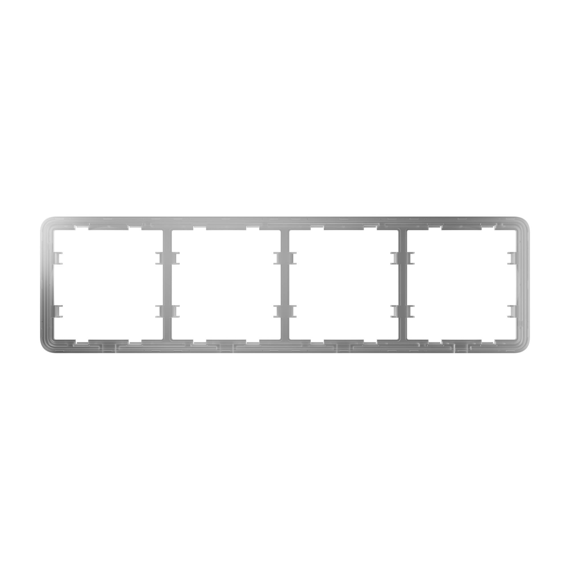 Рамка для 4-х вимикачів/розеток Ajax Frame 4 Seats (17458)