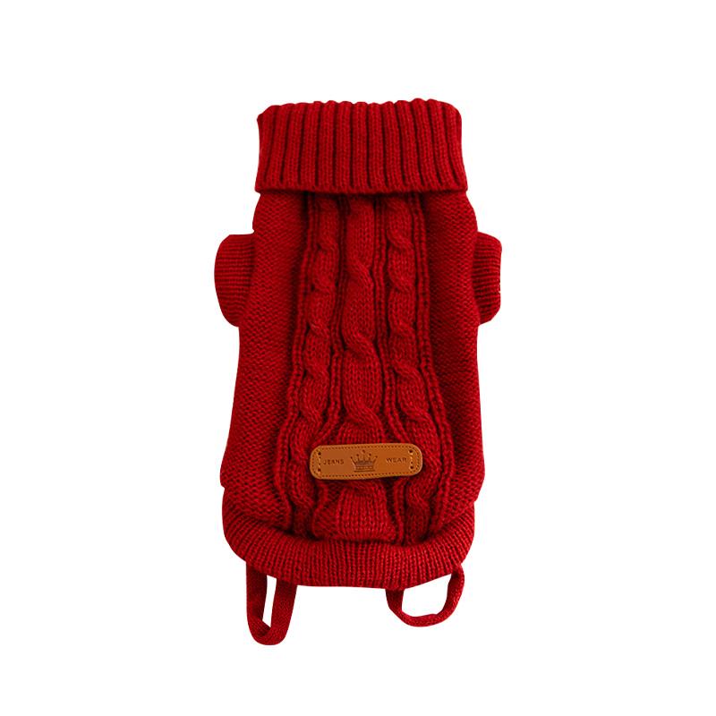 Свитер для животных Hippie dog 2410CGLK8029 вязаный зимний XS Red (25714002)