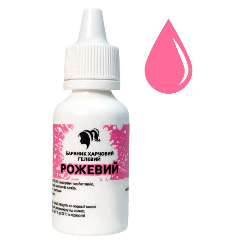 Краситель гелевый 30 мл Розовый (11713)
