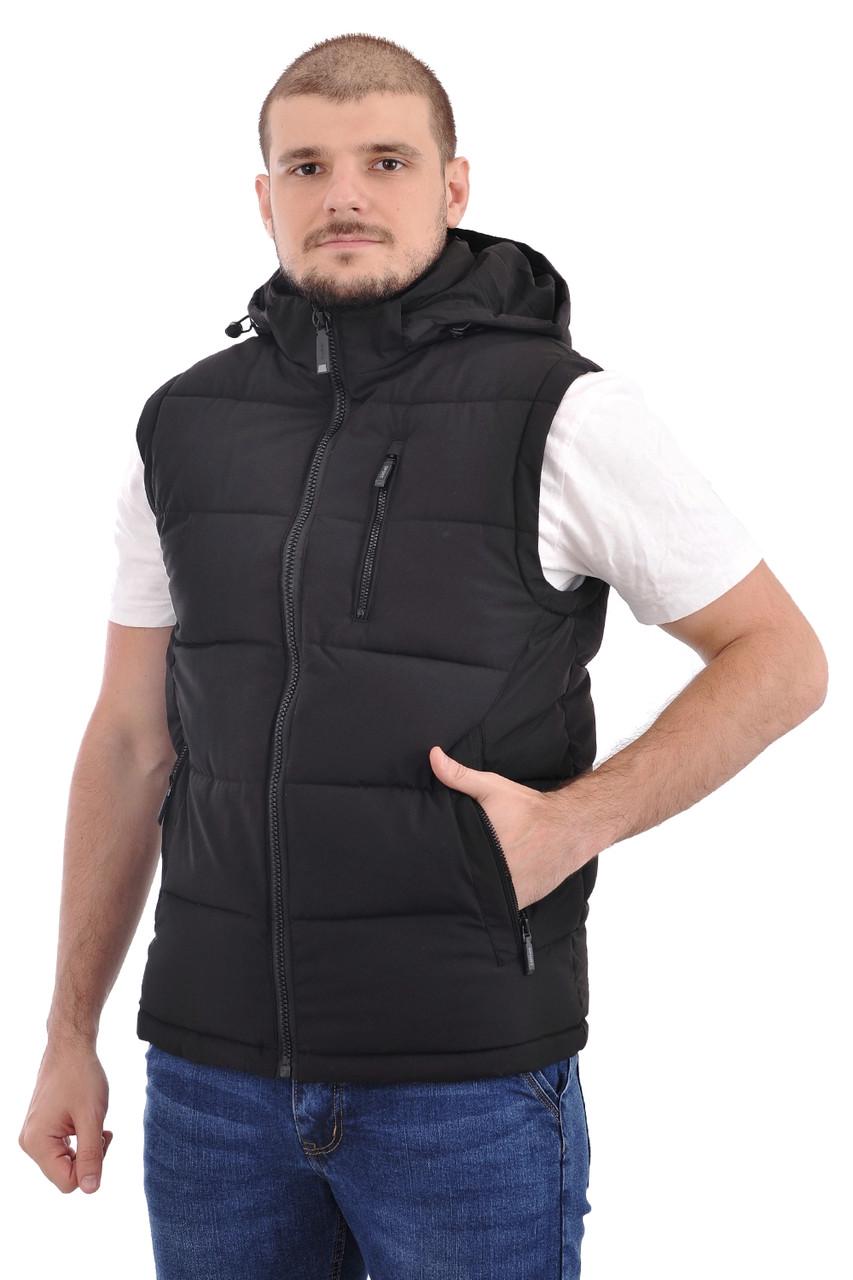 Жилет чоловічий Kaifangelu 23-HC003 Чорний (23-HC003_43_48) - фото 3 Жилет чоловічий Kaifangelu 23-HC003 Чорний (23-HC003_43_48) - фото 3