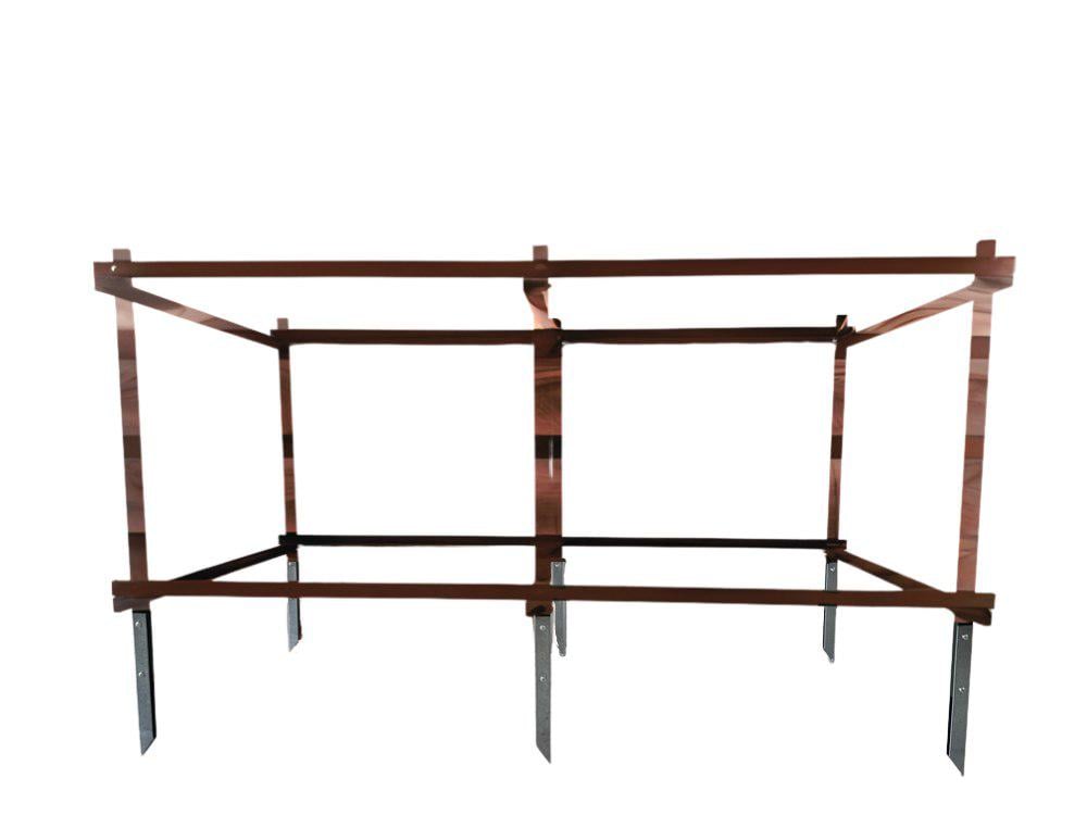 Опора для растений SIMBUD Куб зевса 125х125 см Мореный бук (204747) - фото 1