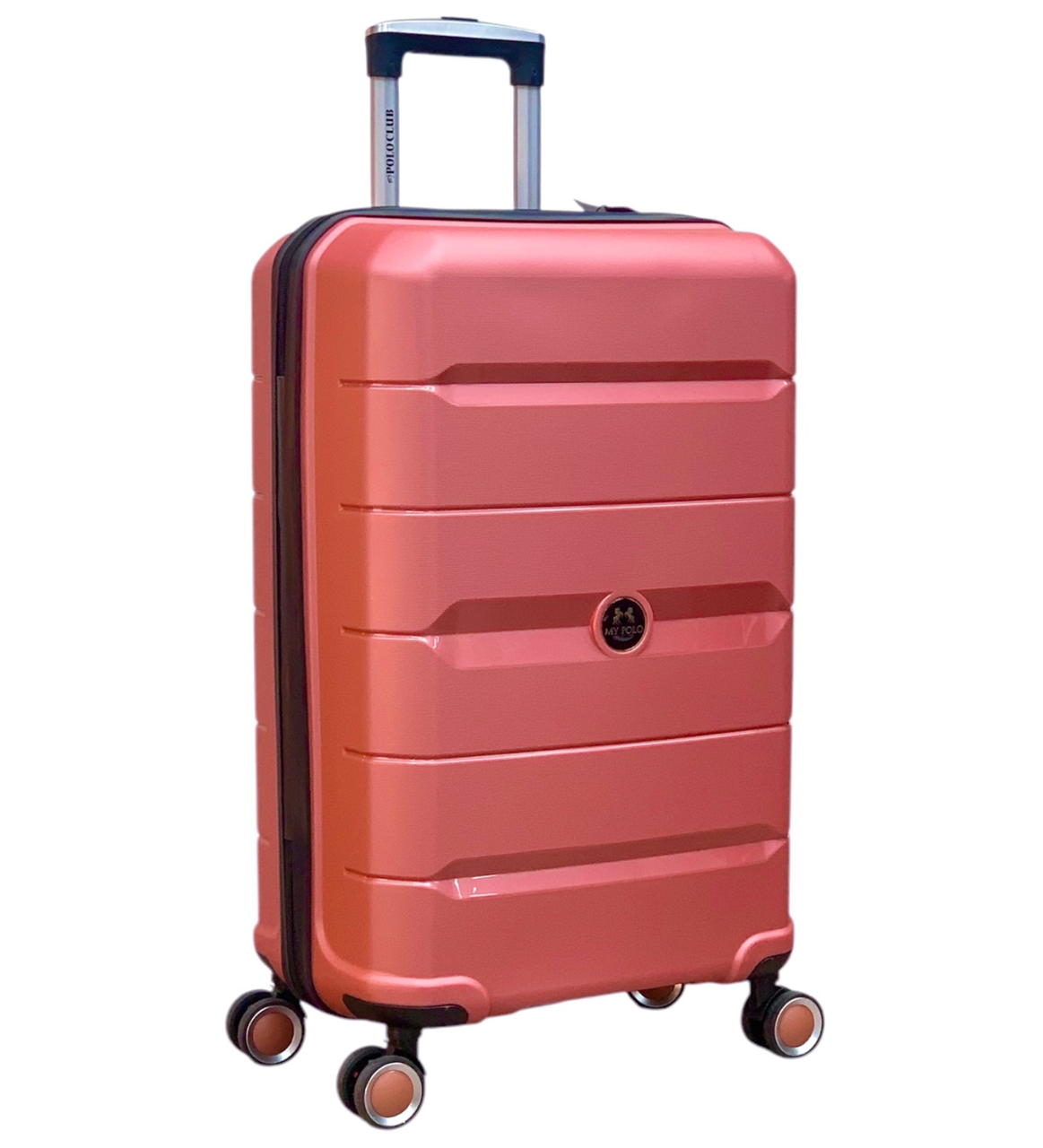 Валіза my Polo PP018-L поліпропілен на 4-х подвійних колесах велика L 100 л - фото 1 Валіза my Polo PP018-L поліпропілен на 4-х подвійних колесах велика L 100 л - фото 1