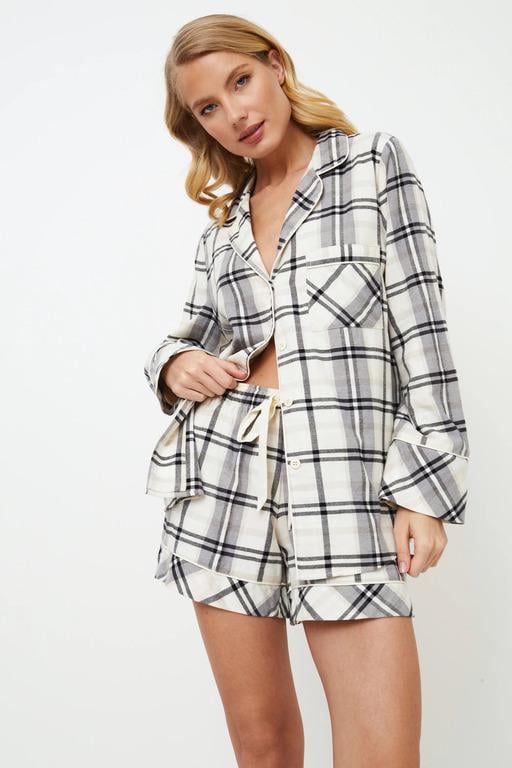 Піжама жіноча Aruelle сорочка і шорти S принт (Henrietta-short) Піжама жіноча Aruelle сорочка і шорти S принт (Henrietta-short)