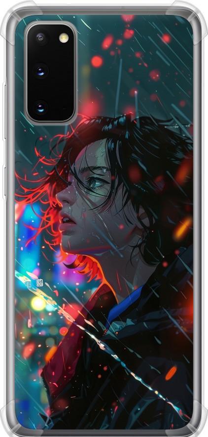 Чехол на Samsung Galaxy S20 Ночные огни (6096sp-1824-42517)