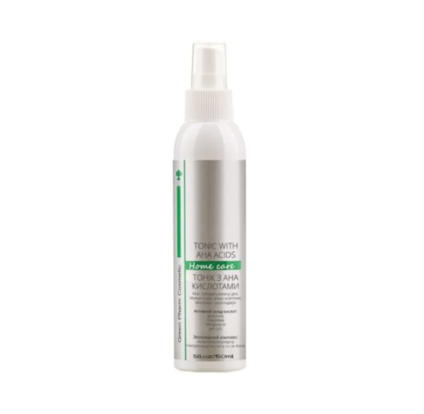 Тонік для обличчя Green Pharm Cosmetic Tonic With AHA Acids 150 мл