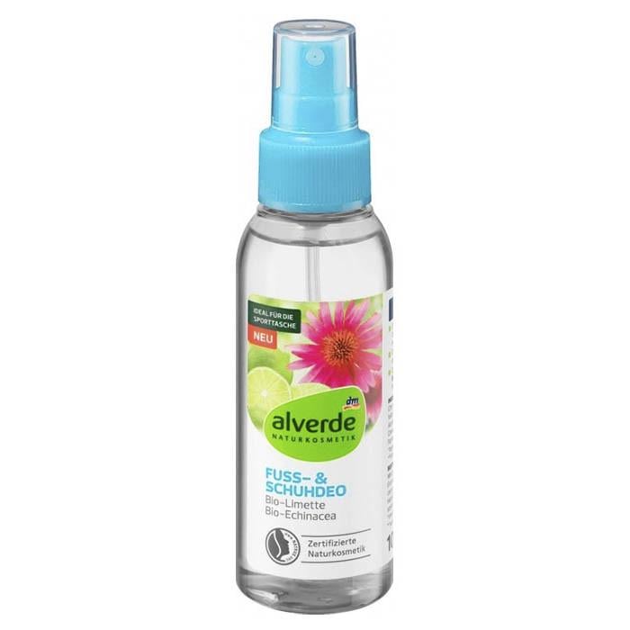 Дезодорант для ног и обуви Alverde с лаймом и эхинацеей 100 мл (1648803267)