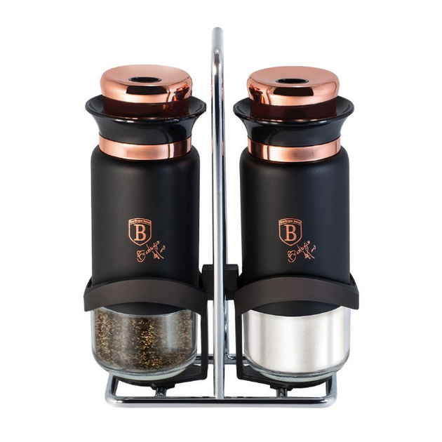 Набір для спецій Black Silver Collection Berlinger Haus (BH-1994)