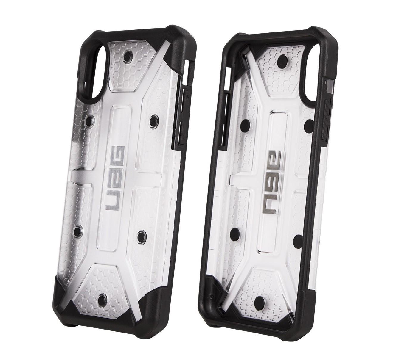 Чехол прозрачный противоударный милитари UAG Plasma IPHX-L-IC для Iphone X/XS 5.8" Ice