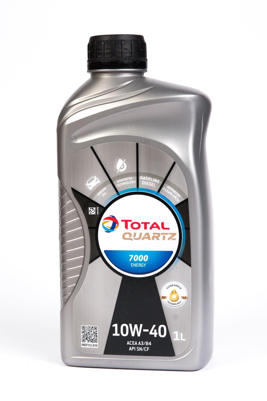 Моторное масло Total Quartz 7000 10W-40 1 л (286)