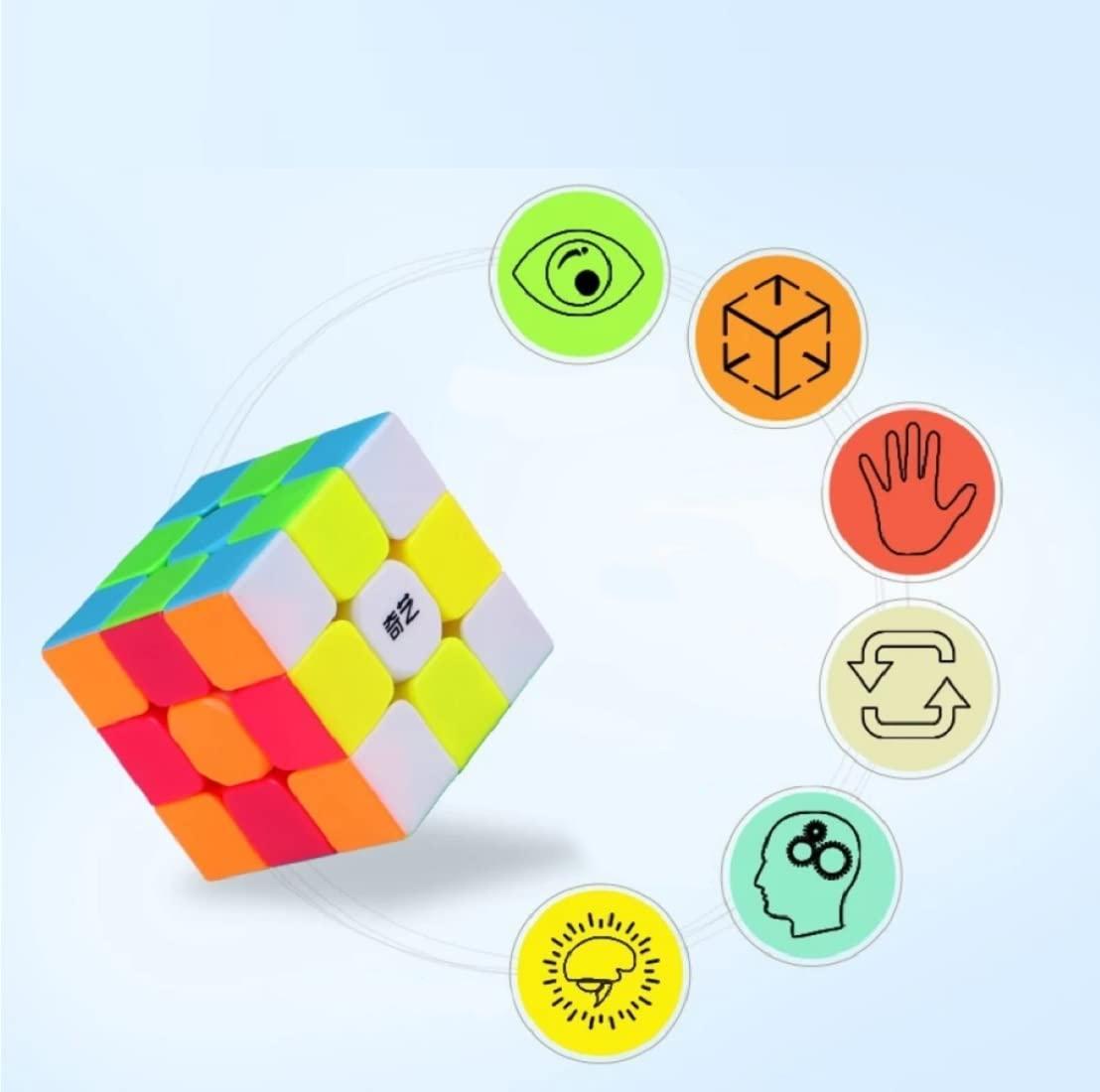 Головоломка кубик 3x3 1 шт. Разноцветный - фото 8 Головоломка кубик 3x3 1 шт. Разноцветный - фото 8