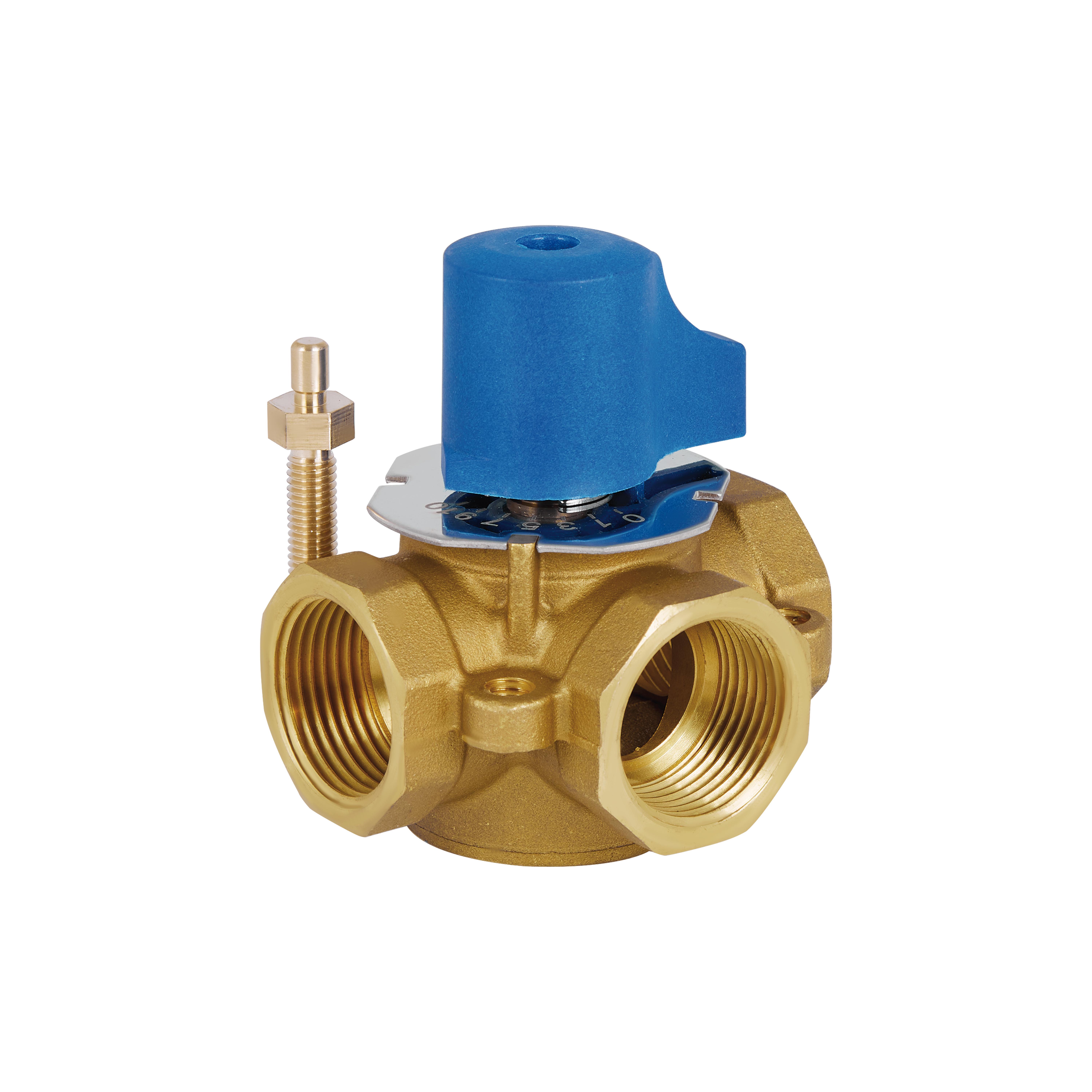 Клапан трехходовой SD Forte 1" ВР ручной SF363W25 (22355244)