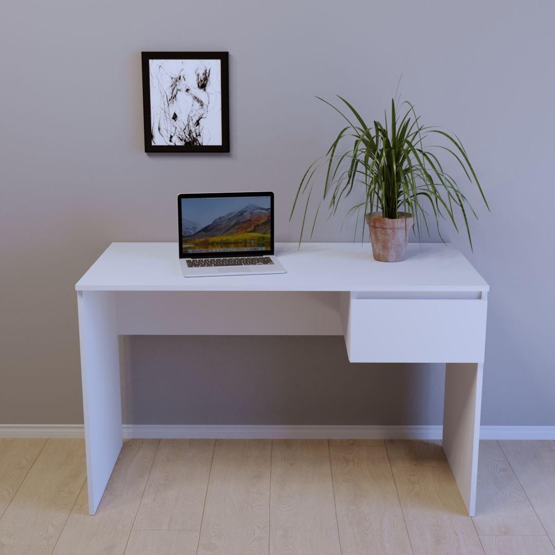 Письмовий стіл Тіса-меблі СП-100/2 120x60x75 см Білий