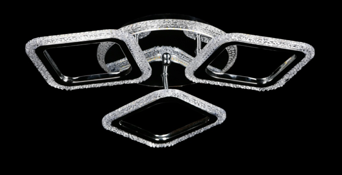 Светодиодная люстра LK39758/3/1 LED CR Хром/Белый (AN000026)