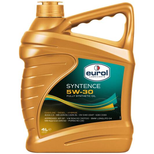 Моторна олива Eurol Syntence A3/B4 SN/CF 5W-30 4 л (017925)
