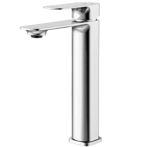 Смеситель для раковины Devit Quadra 5040020 высокий Хром (550229)