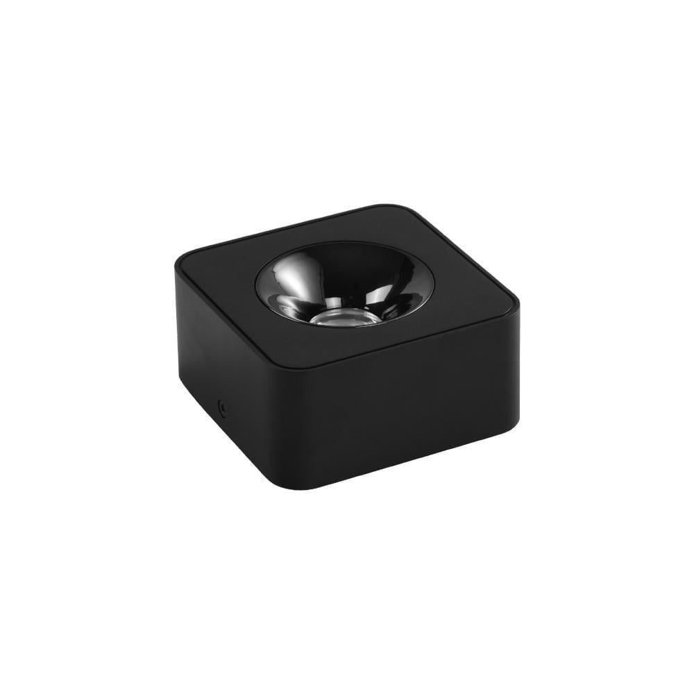 Точечный светильник накладной квадратный Violux SIDNEY-S 10W 4000K IP20 Черный (330451)