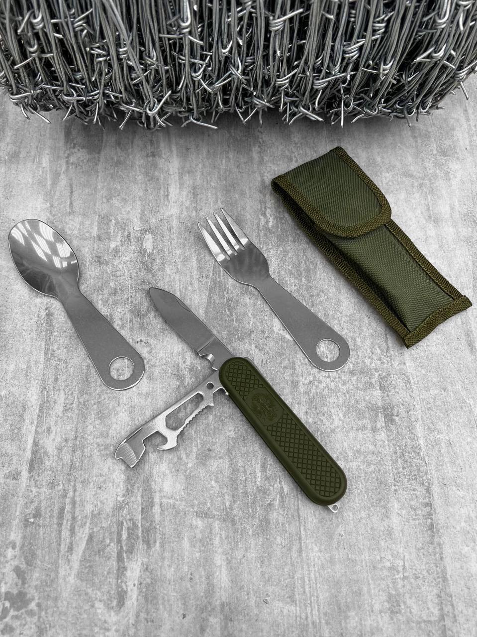 Мультитул ложка-вилка 00400 (ЛГ6190)