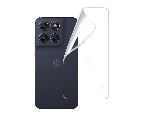 Пленка гидрогелевая Hydrogel Film для Motorola Moto G Max на заднюю панель Transparent