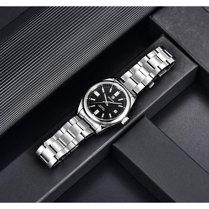 Часы наручные мужские Benyar Automatic Silver (8307) - фото 5 Часы наручные мужские Benyar Automatic Silver (8307) - фото 5