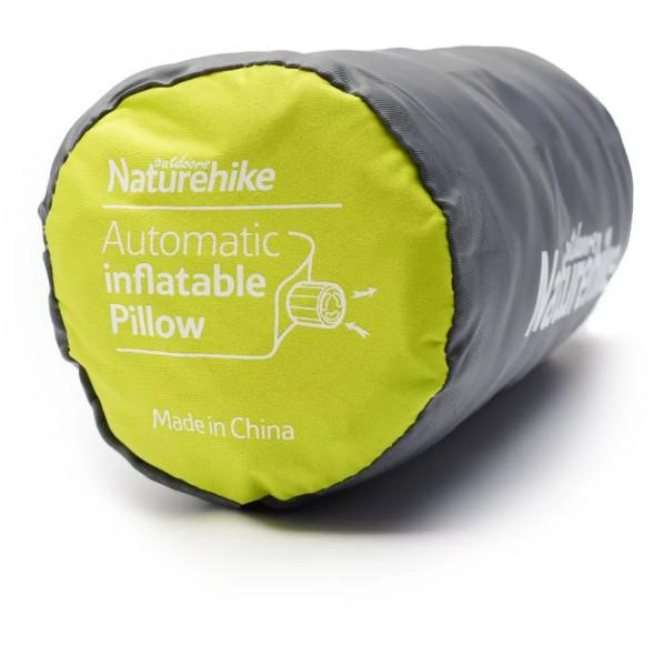 Подушка самонадувающаяся Naturehike Sponge automatic NH17A001-L 27x46x9,5 см Зеленый (48bb9ea6) - фото 7