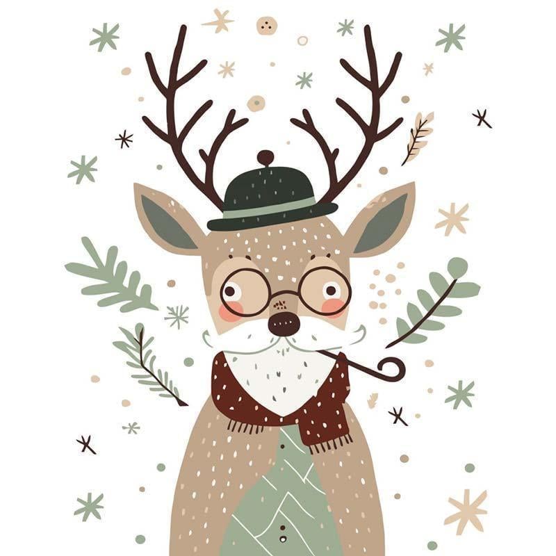 Картина по номерам ART CRAFT Мистер Олень 40х50 см (11592-AC)