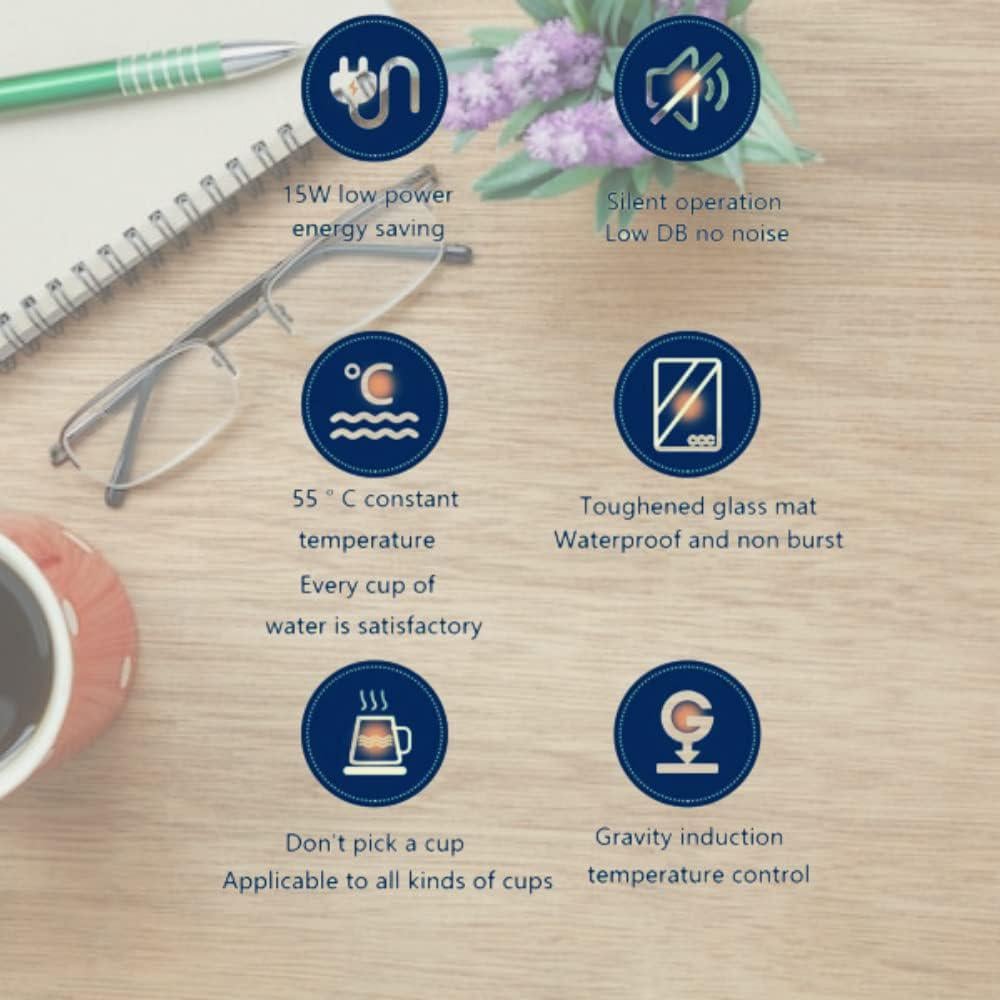 Термогорнятко Lucky з підігрівом 350 мл Рожевий (23442949) - фото 3